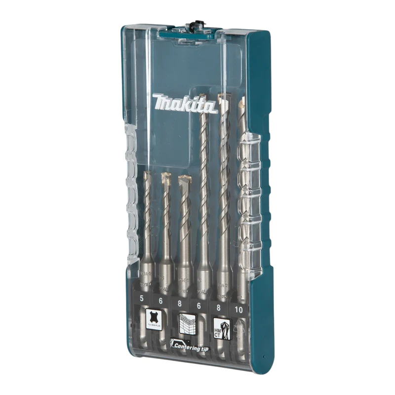 Makita E-15730 Betonbohrer Set 6 tlg. SDS-Plus 5 - 10 mm HM / CT