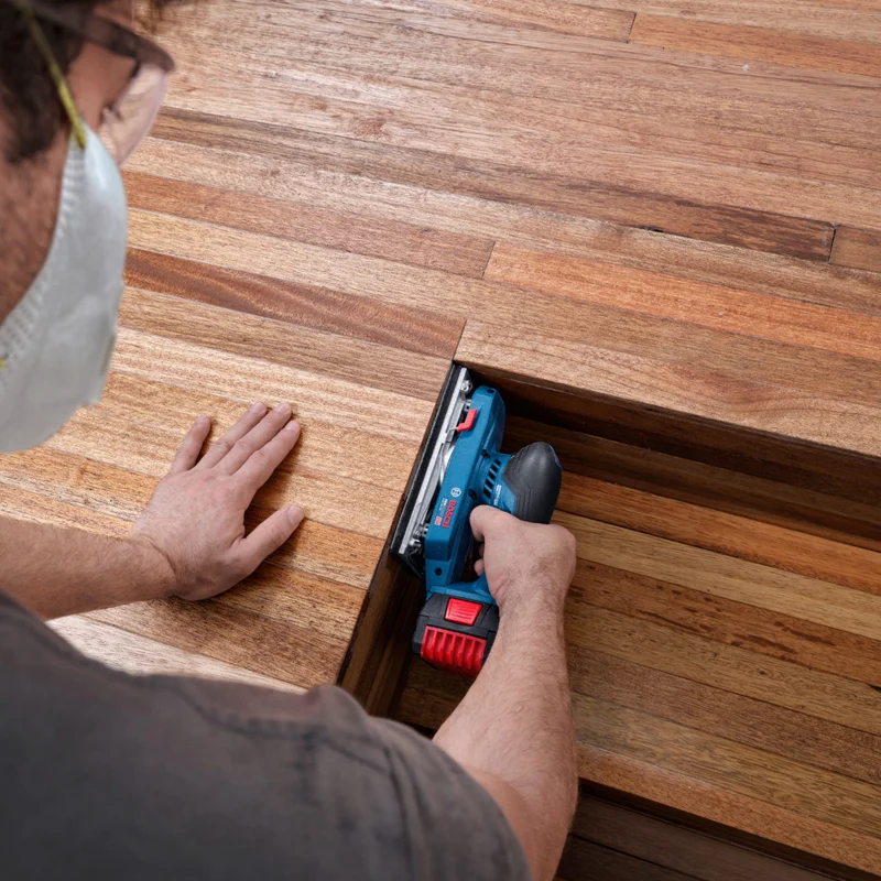Bosch GSS 18V-18 Akku Schwingschleifer 18 V Brushless + L-Boxx ( 06019R7001 ) - ohne Akku, ohne Ladegerät