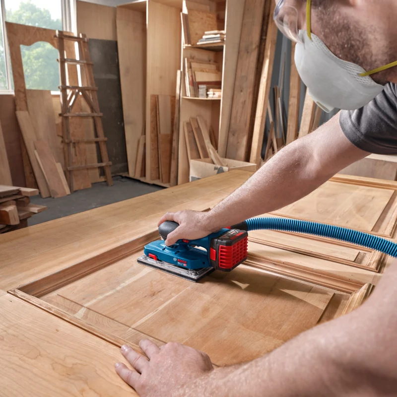 Bosch GSS 18V-18 Akku Schwingschleifer 18 V Brushless + L-Boxx ( 06019R7001 ) - ohne Akku, ohne Ladegerät