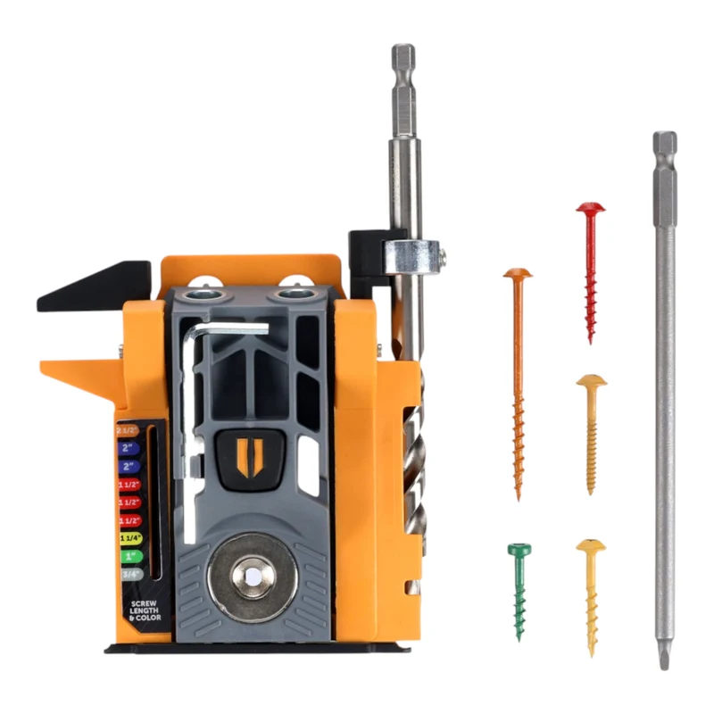 BORA BR-A170301 Automatische Mini Pocket Hole Jig Bohrschablone Set