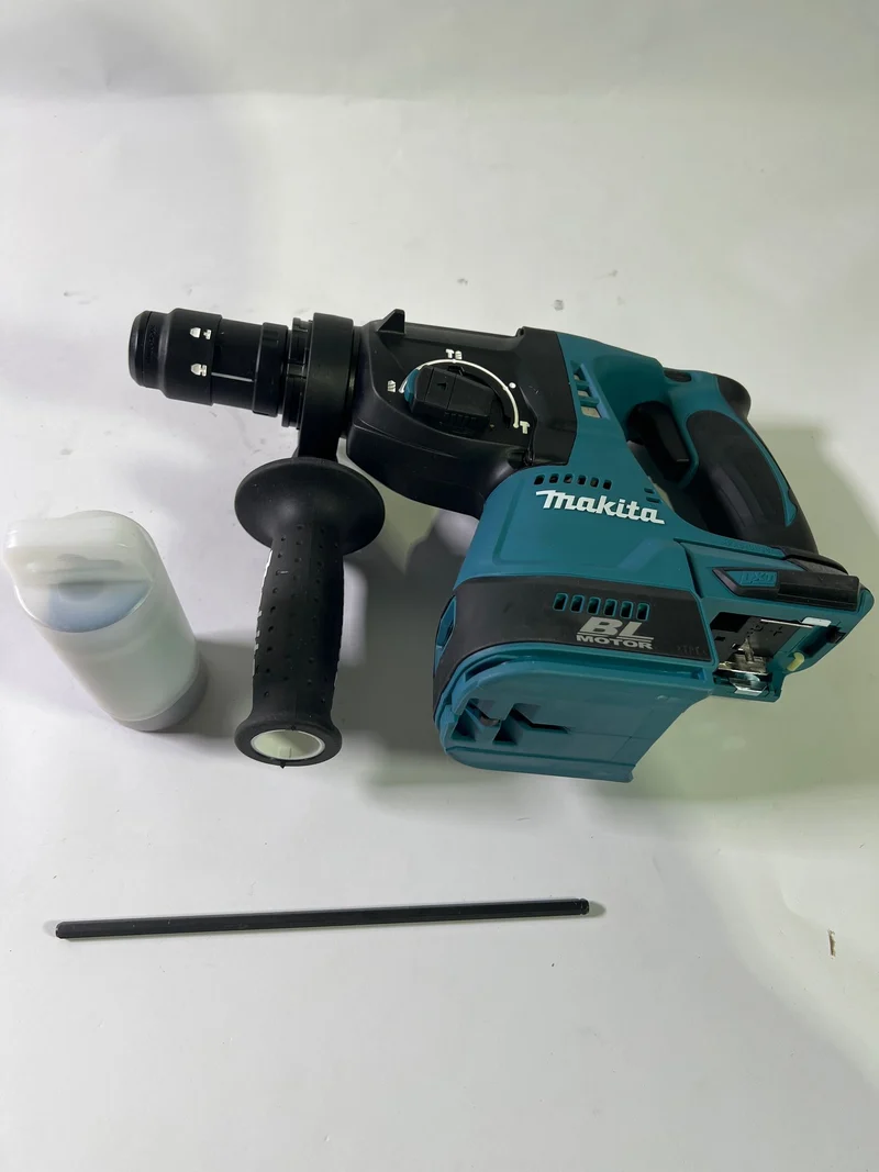 Makita DHR 243 Z Akku Bohrhammer 18 V 2 J SDS-Plus Brushless Solo - ohne Akku, ohne Ladegerät - Leicht Gebraucht