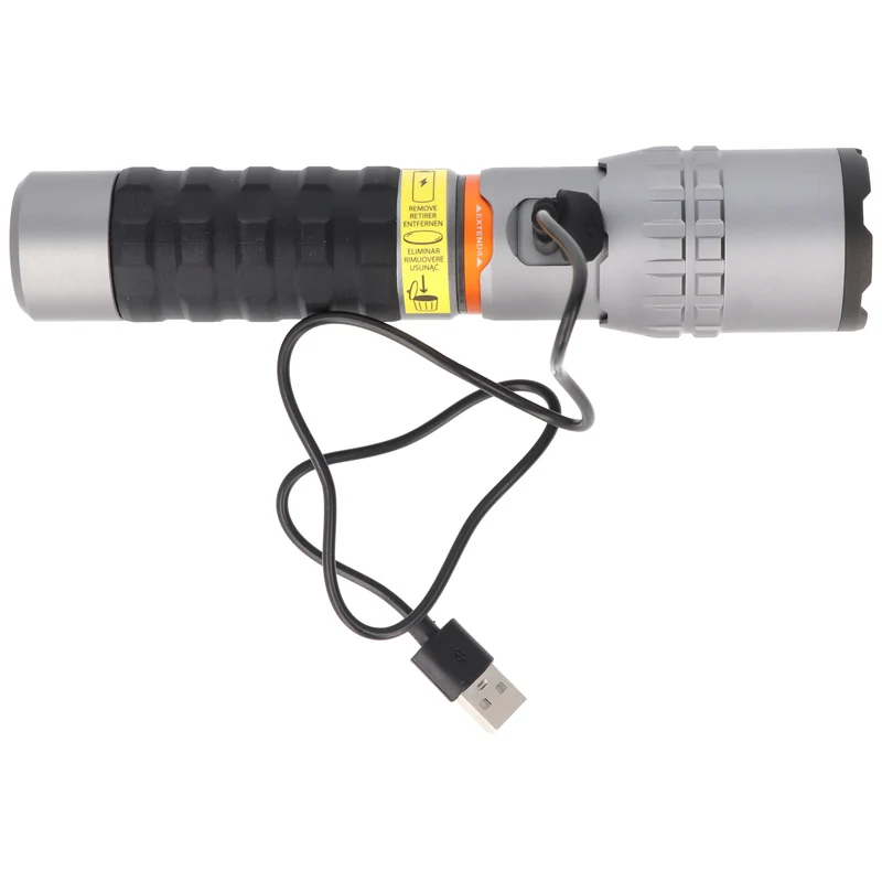 NEBO LED Taschenlampe SLYDE KING 2K mit bis zu 2000lm und 409m Leuchtweite integrierter Li-ion 18650 Akku 3,7V 2200mAh