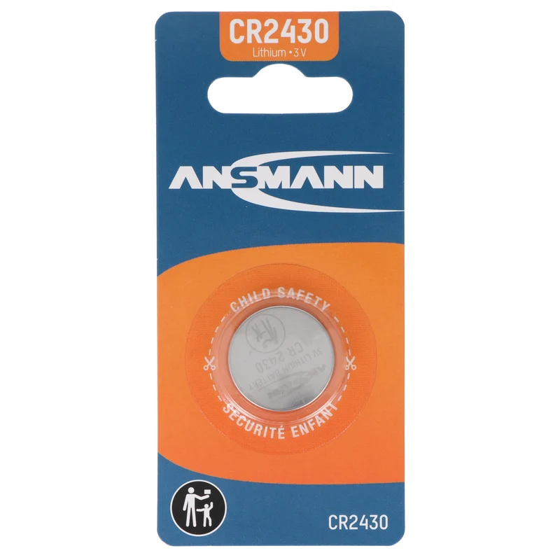 Ansmann Lithium Knopfzelle CR2025, 3 Volt