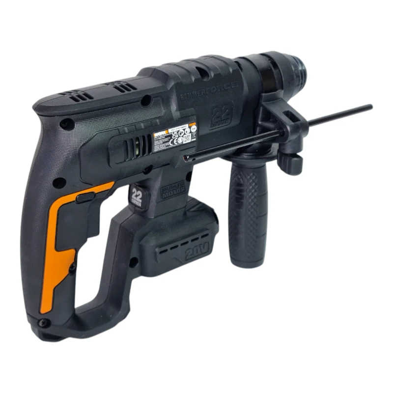 Worx WX381.9 Akku Kombihammer 20 V 2,0 J SDS plus PowerShare Brushless Solo - ohne Akku, ohne Ladegerät