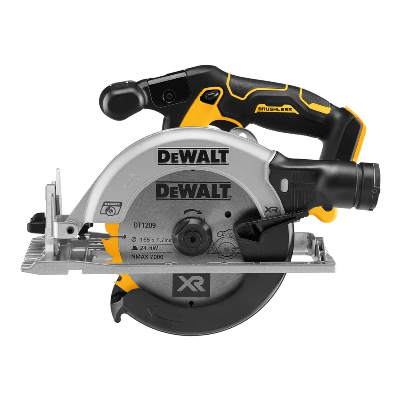 DeWalt DCS 565 H1T Akku Handkreissäge 18 V 165 mm Brushless + 1x Powerstack Akku 5,0 Ah + Ladegerät + TSTAK