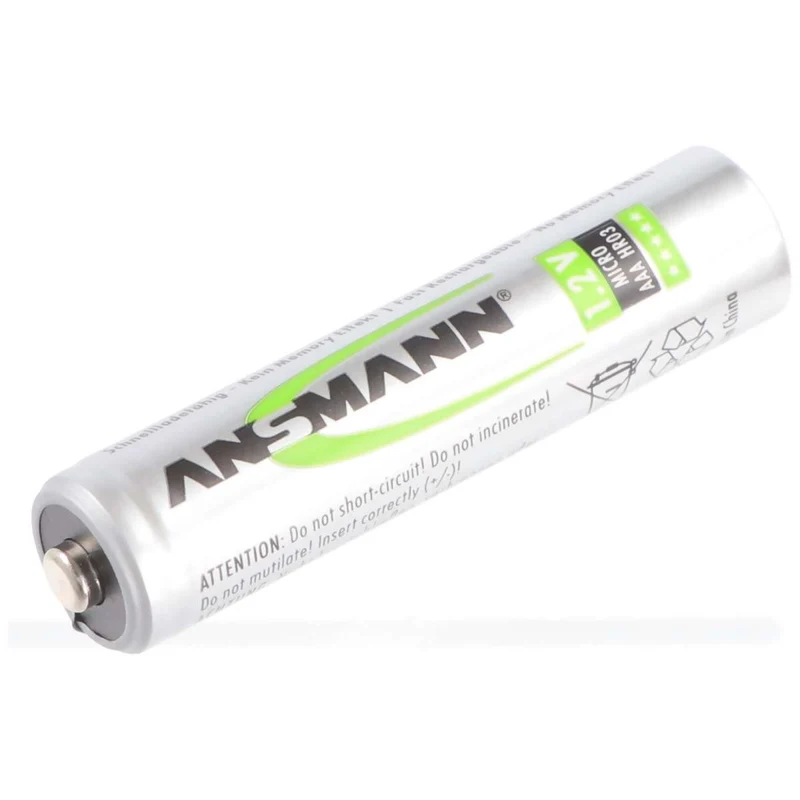 Ansmann Solar Micro / AAA Green 2er Pack perfekt für Solarleuchten