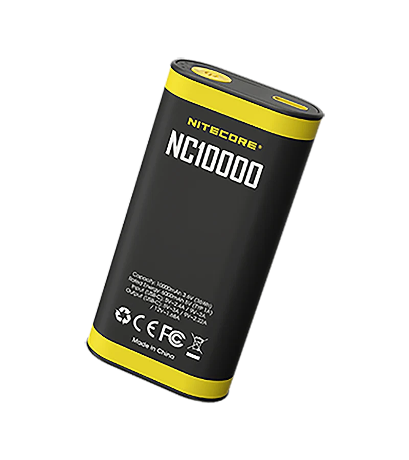 Nitecore Powerbank NC10000 - 10000mAh, 50 Lumen LED-Licht