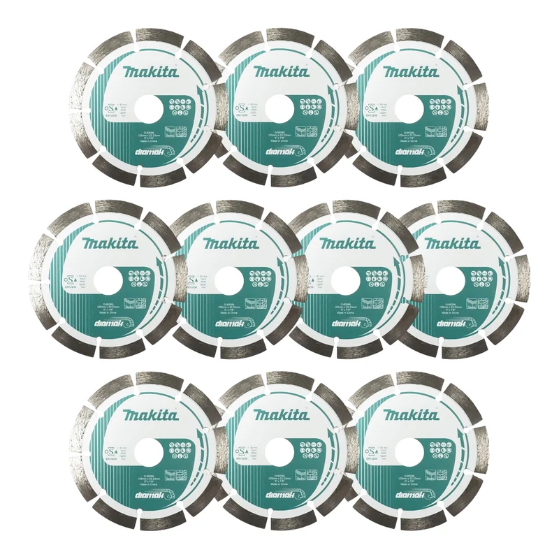 Makita 10x Diamak Diamanttrennscheibe 125 x 22,23 mm ( 10x D-80086 )