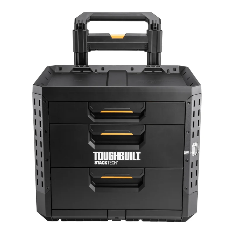 Toughbuilt STACKTECH rollbare Werkzeug Box abschliessbar mit 3 Schubladen ( TB-B1-D-R93 )