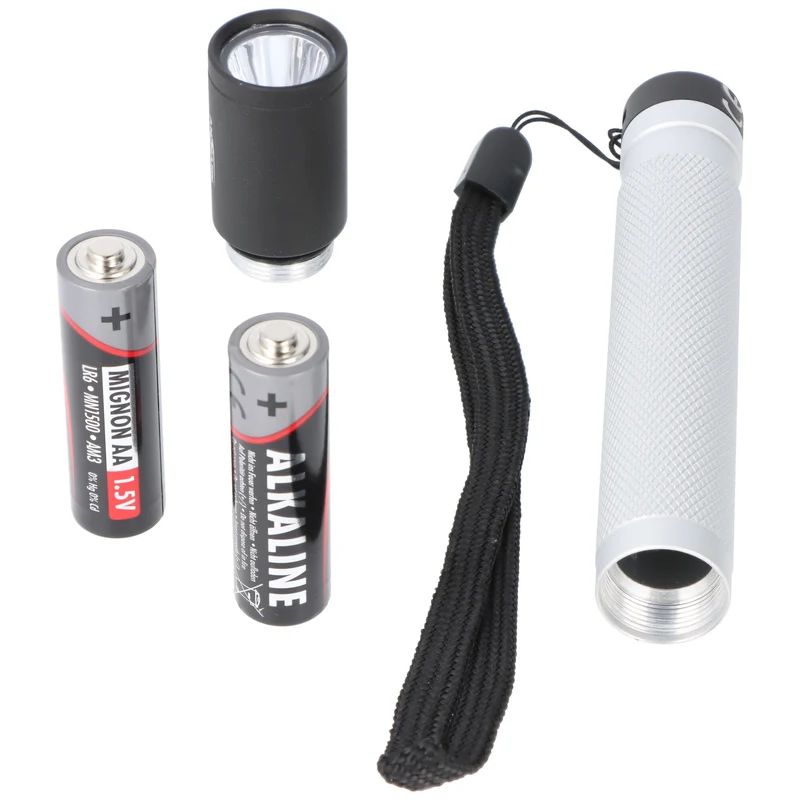 Ansmann LED-Taschenlampe 150B, Daily Use Taschenlampe, 150 Lumen, batteriebetrieben
