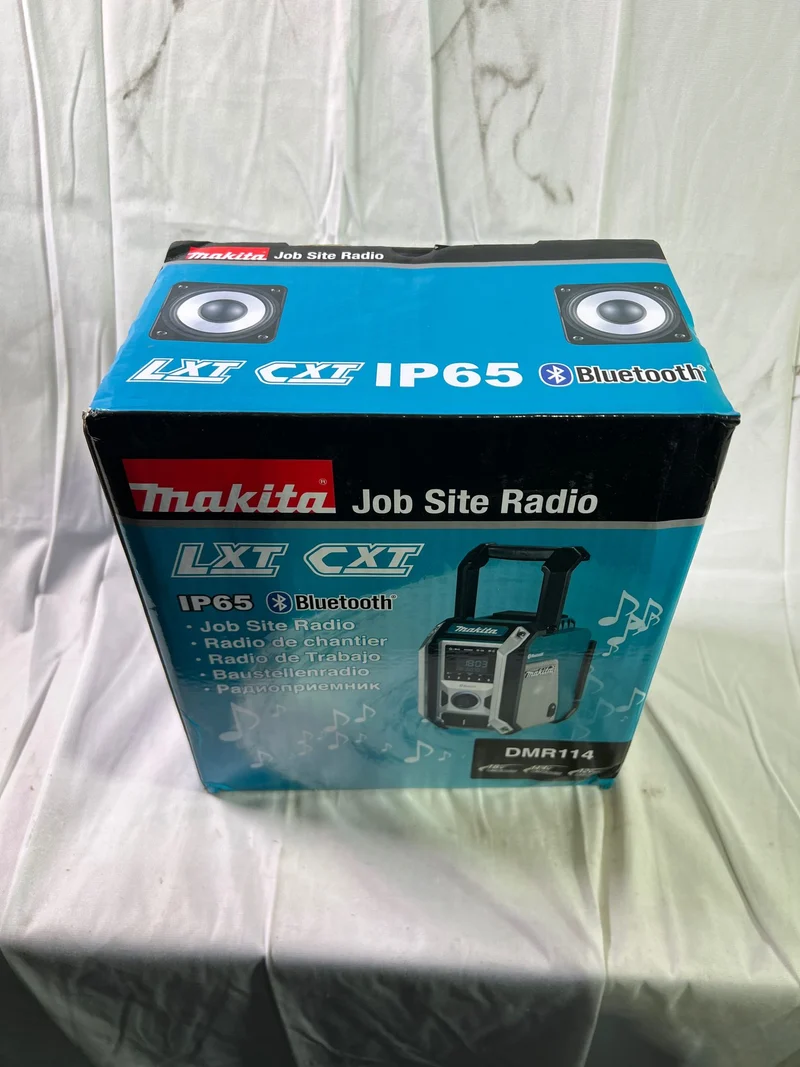 Makita DMR 114 Akku Baustellenradio 12 / 14,4 / 18 V AM / FM / Bluetooth IP 65 - Reparaturgerät