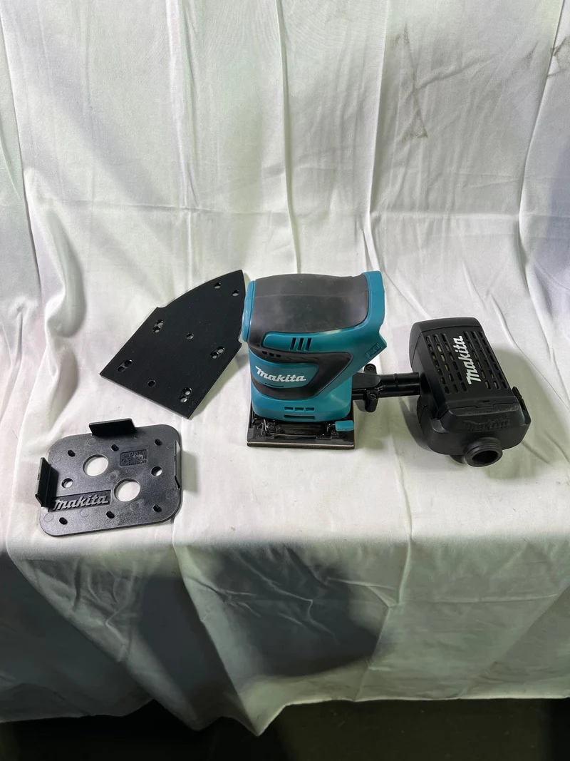 Makita DBO 480 Z Akku Schwingschleifer 18 V 112 x 102 mm Solo - ohne Akku, ohne Ladegerät - Reparaturgerät