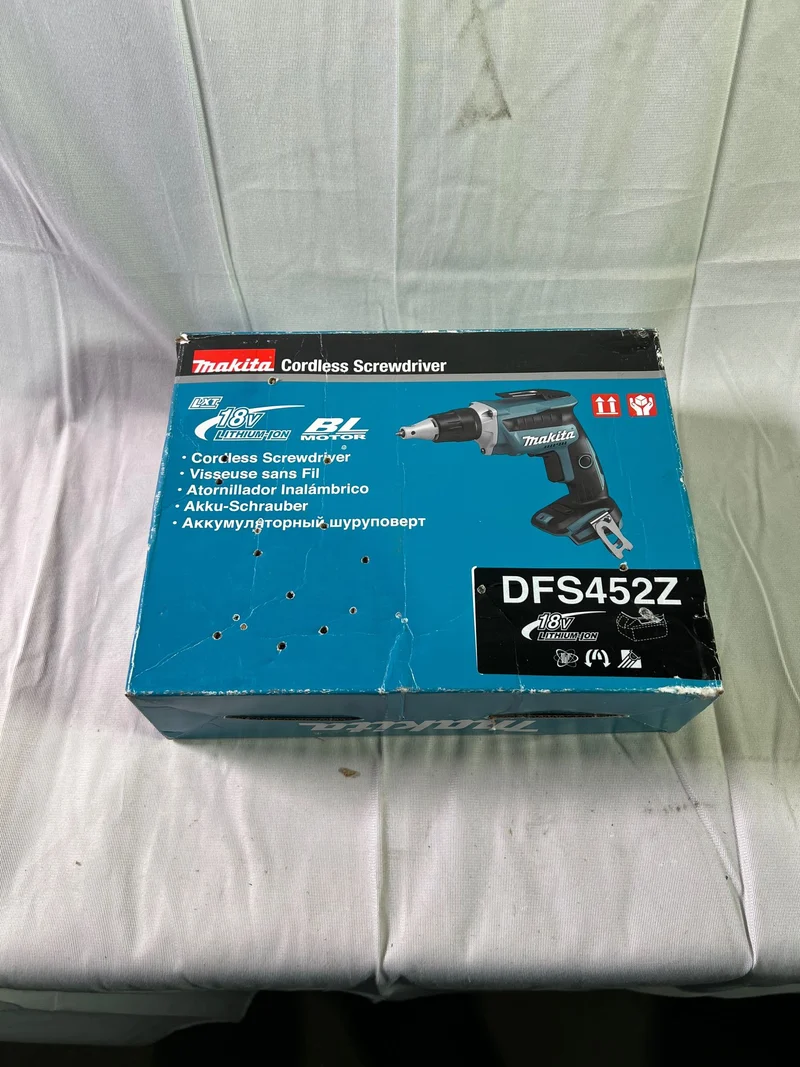 Makita DFS 452 Z Akku Trockenbauschrauber 18 V Brushless Solo - ohne Akku, ohne Ladegerät - Reparaturgerät