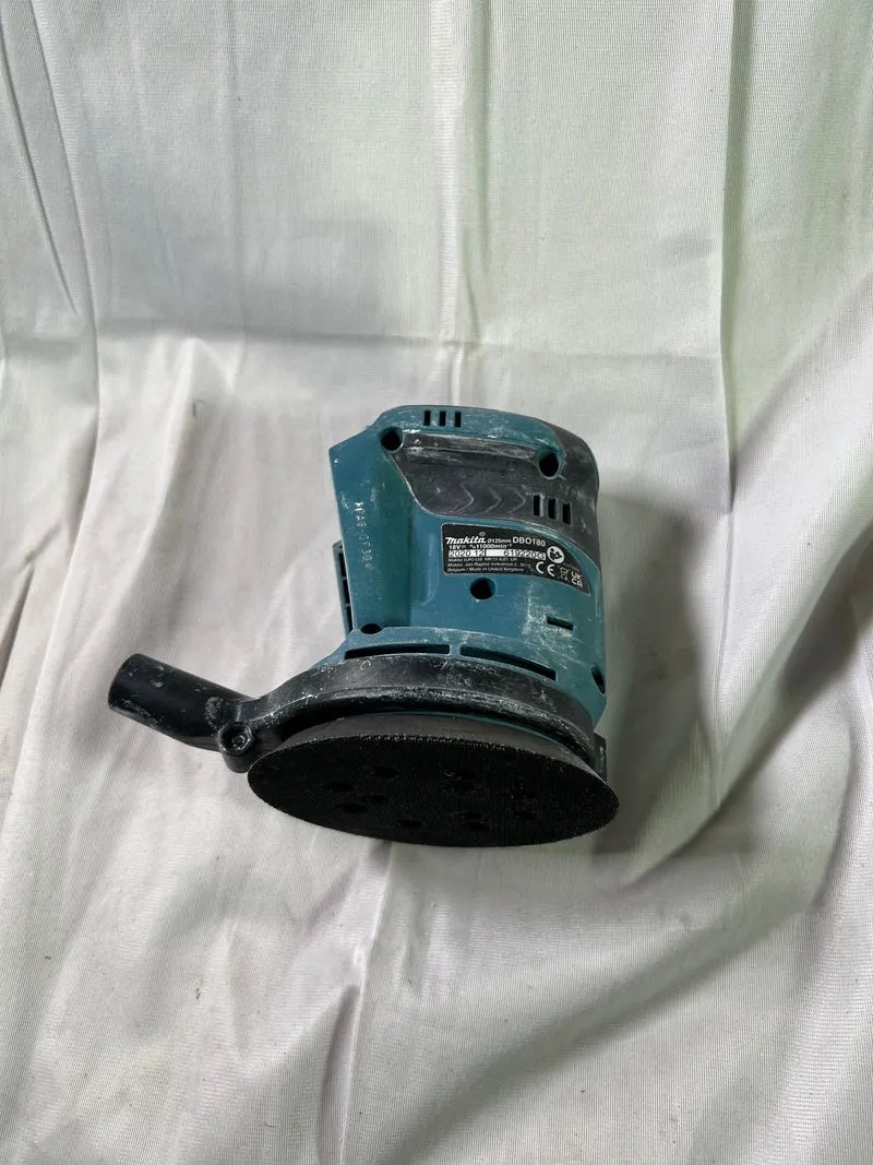 Makita DBO 180 Z Akku Exzenterschleifer 18 V 125 mm Solo - ohne Akku, ohne Ladegerät - Reparaturgerät