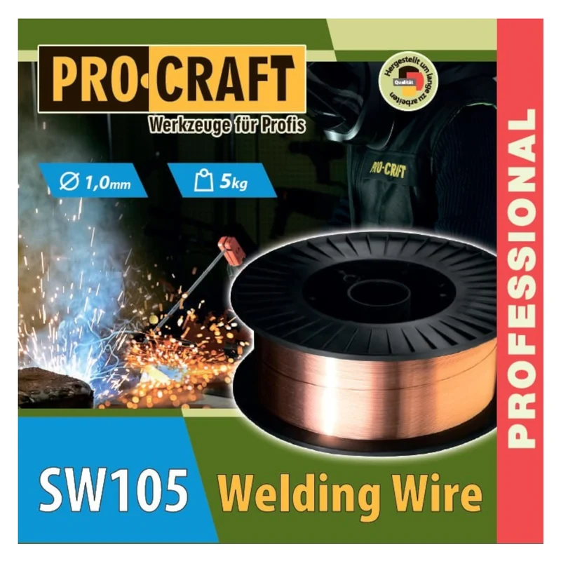 Procraft SW105 MAG Schweißdraht 1,0 mm 5,0 kg