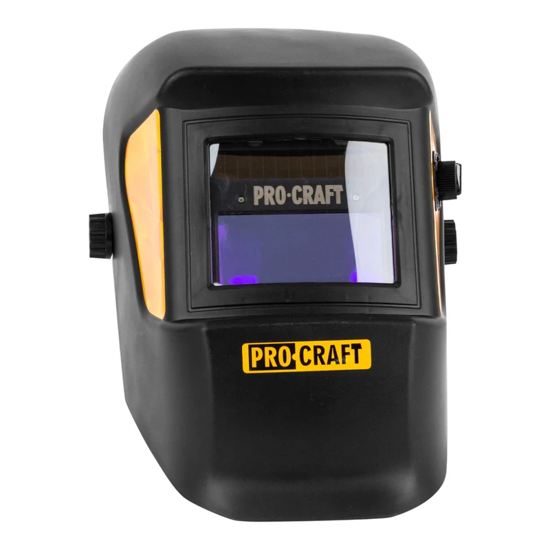 Procraft SHP90-30 Automatik-Schweißhelm für MMA MIG MAG FLUX WIG PAW, Plasma- & Brennschneiden – blitzschnelle Selbstverdunkelung, klare Sicht, zuverlässiger Augenschutz, externe Bedienung