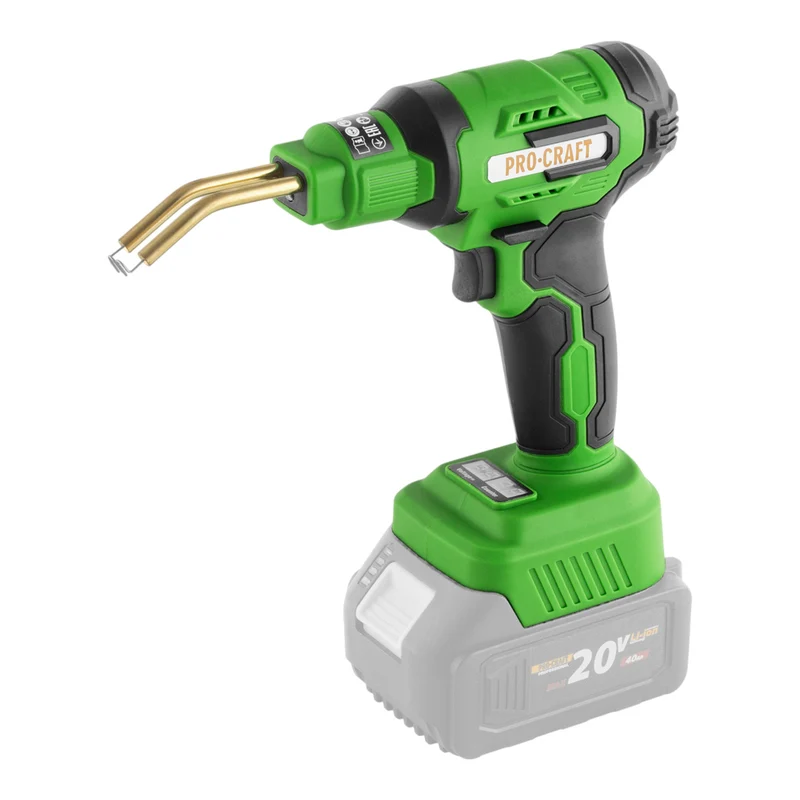 Procraft CS40-bb Akku Kunststoffschweißgerät 20 V 600 °C 0,7 - 1,1 A + Koffer - ohne Akku, ohne Ladegerät
