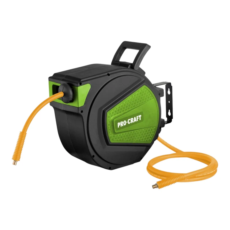 Procraft HK10 Druckluft Schlauchaufroller 10 bar Automatik 10 m Schlauchlänge
