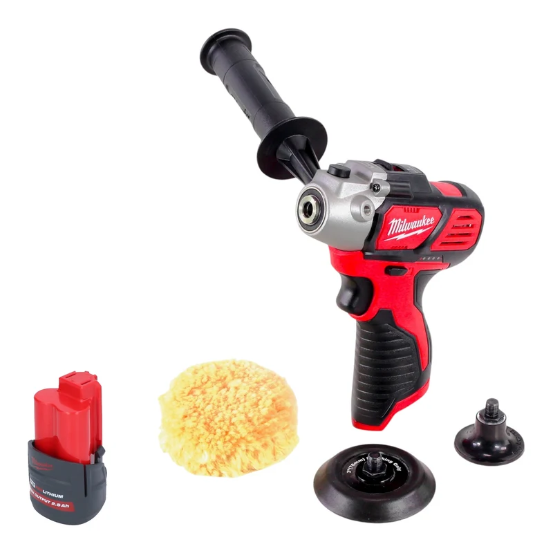 Milwaukee M12 BPS-251 Akku Polierer 12 V + 1x Akku 2,5 Ah - ohne Ladegerät