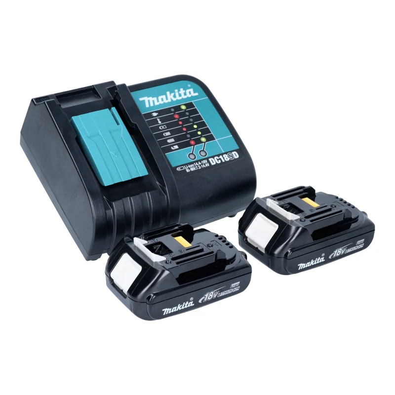 Makita DML 816 SYX Akku Arbeitsleuchte 18 V 500 lm LED + 2x Akku 1,5 Ah + Ladegerät
