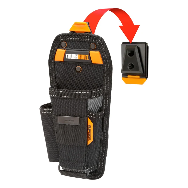 Toughbuilt TB-CT-35-L Werkzeugtasche / Zangentasche mit 4 Fächern und Schlaufen mit ClipTech™