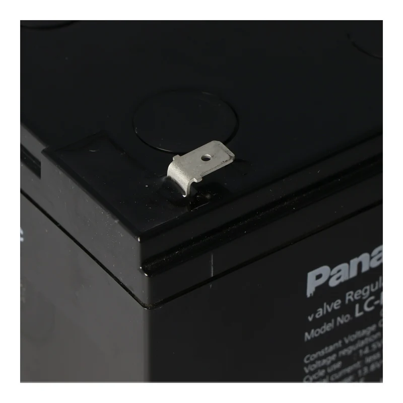 Panasonic LC-RN1212PG1 Akku 12 Volt 12Ah Steckkontakte 6,3mm VdS Zuslassung G118040, ehemals Panasonic LC-RA1212PG1