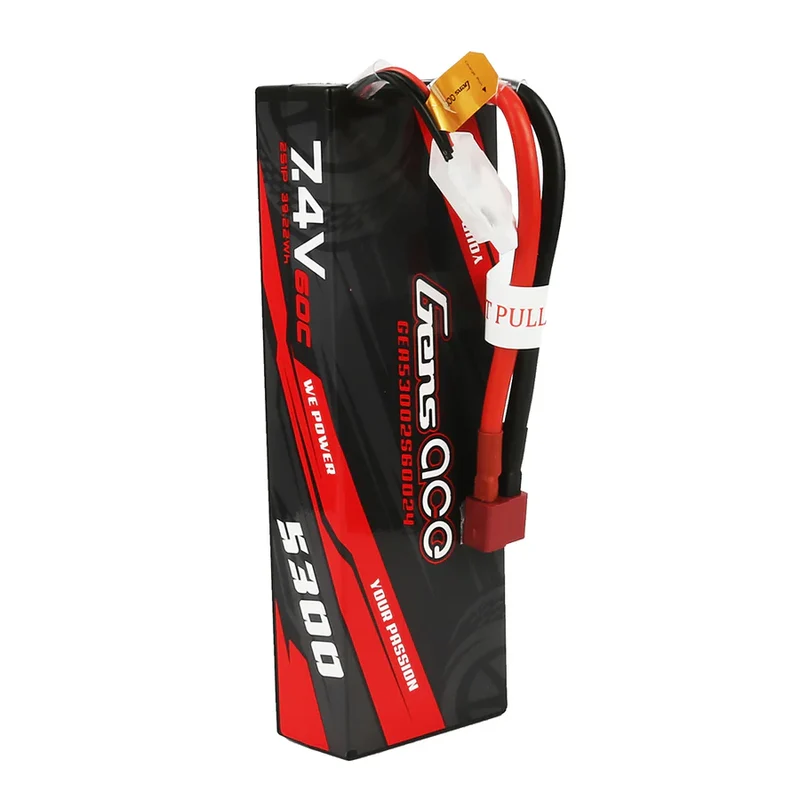 Gens Ace 5300mAh 2S 60C 7,4 V LiPo-Akku mit Deans-Stecker