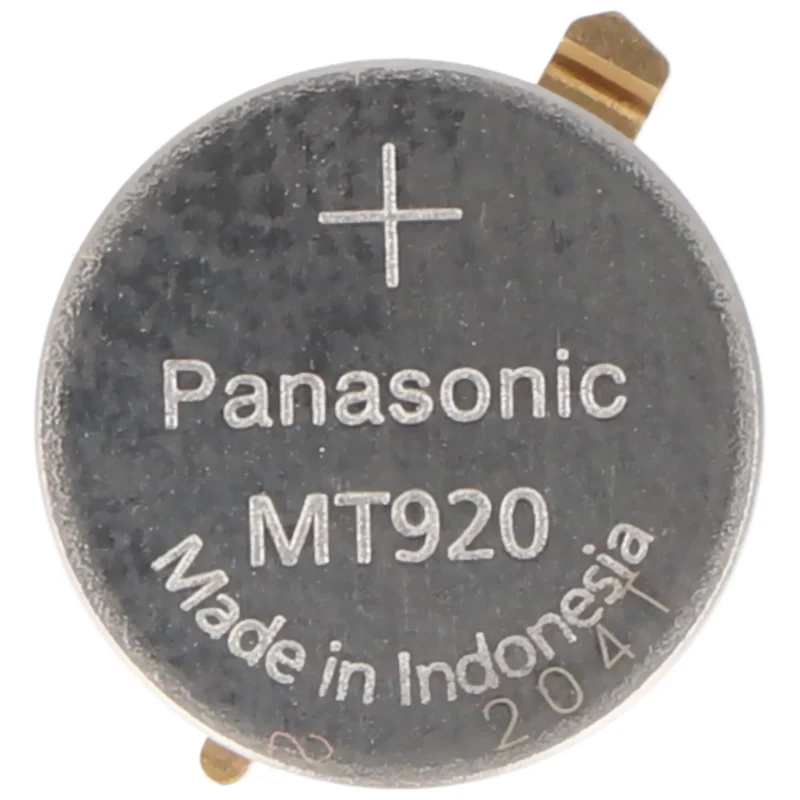 AccuCell Seiko Kondensator 3023-24R, 3029-110, GC920, 2.4VO.33F mit Ableiter für Uhren 3023 24R
