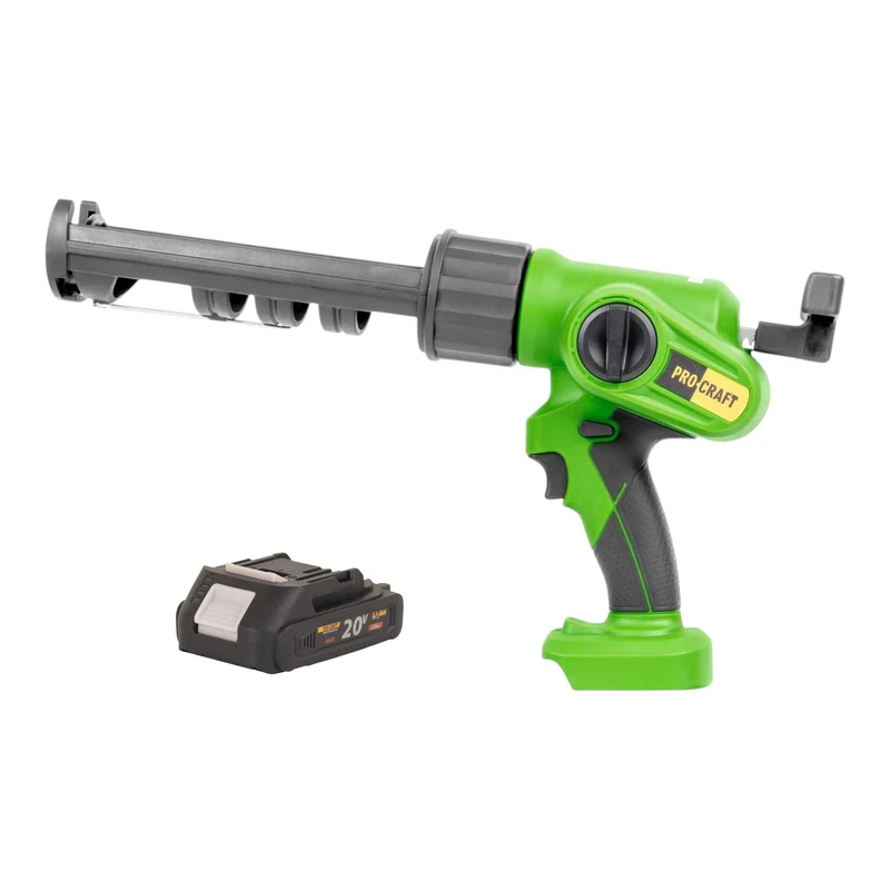 Procraft PC20bb Akku Kartuschenpistole 20 V 2000 N 280 - 310 ml + 1x Akku 2,0 Ah - ohne Ladegerät