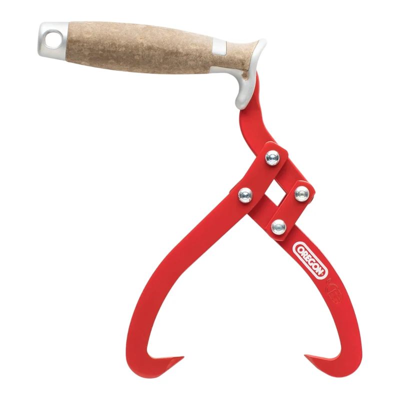 Oregon Handpackzange 180 mm ( 536321 ) Hebezange mit rutschfestem Griff erleichtert die Handhabung von Stämmen erheblich