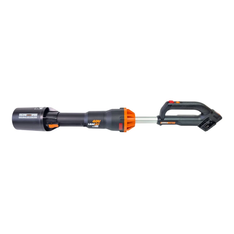Worx WG585E.9 Akku Gebläse Laubbläser 40 V ( 2 x 20 V ) 266 km/h 1.050 m³/h PowerShare Brushless Solo - ohne Akku, ohne Ladegerät