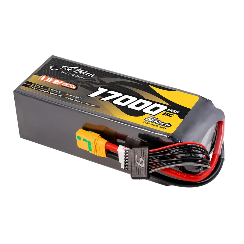 Tattu G-Tech Ultrahochspannung 17000mAh 5C 23,7V 6S1P XT90S-F Lipo-Akku