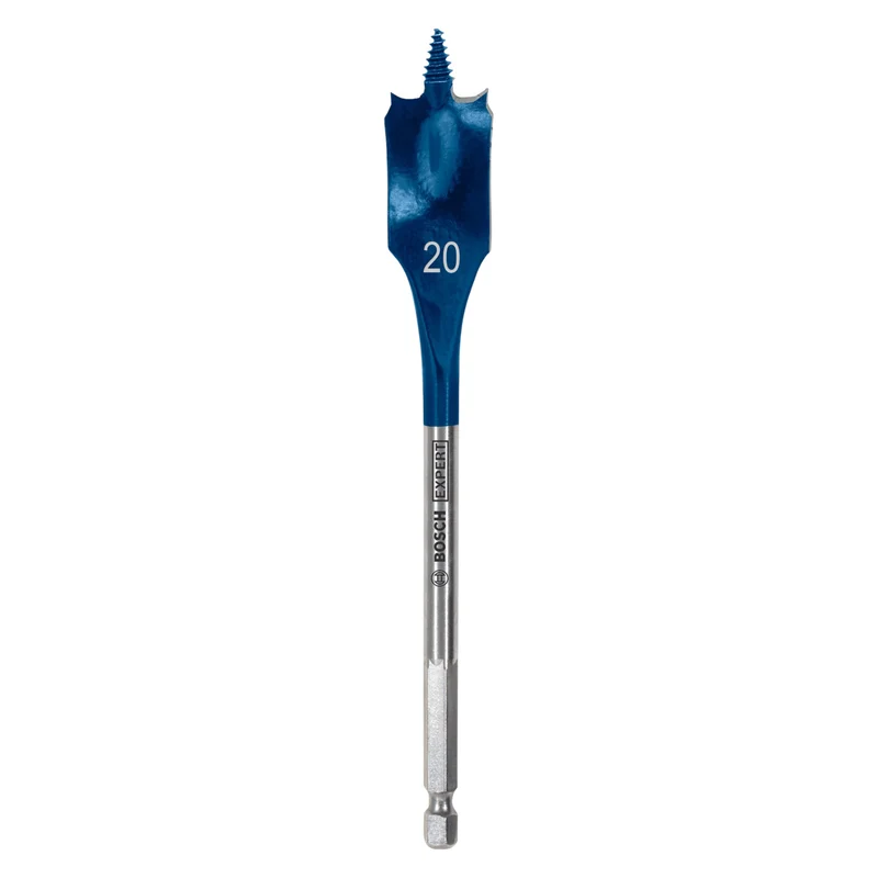 Bosch EXPERT SelfCut Speed Flachfräsbohrer 20 x 152mm ( 2608900319 ) für Hochgeschwindigkeitsbohren in Holz