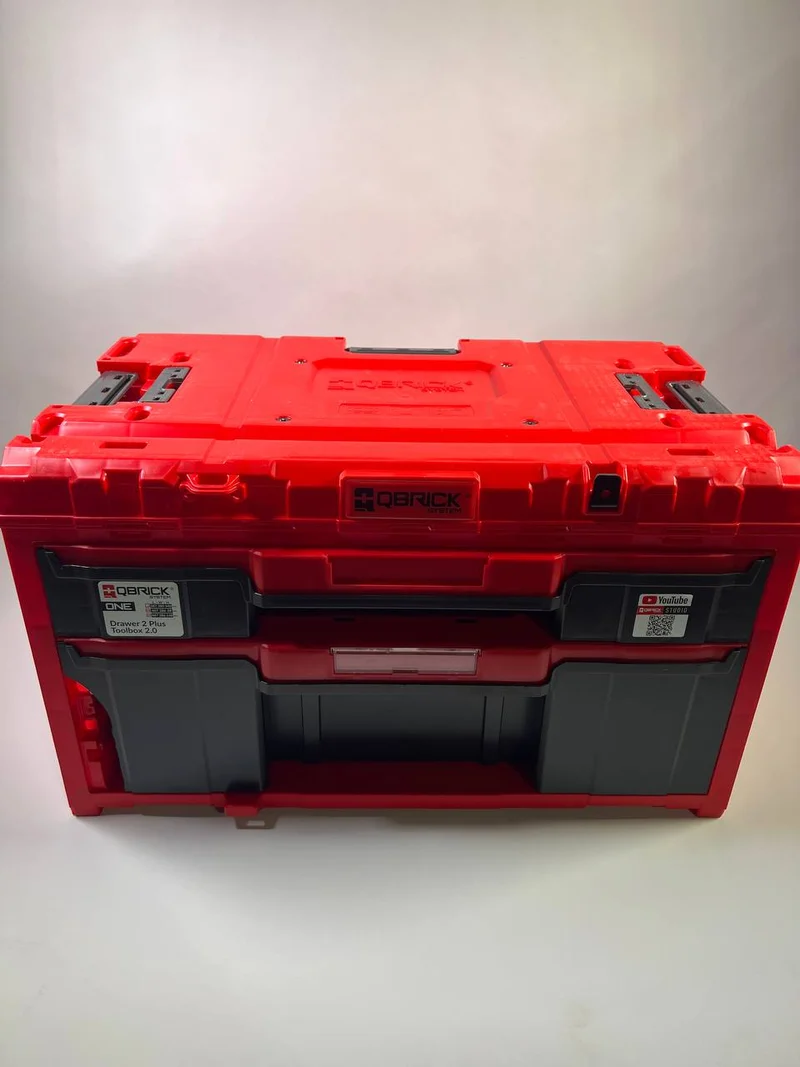 Qbrick System ONE Drawer 2 Toolbox 2.0 RED Ultra HD Custom - Beschädigt