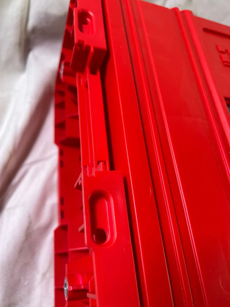 Qbrick System PRO Technik Case 2.0 RED ULTRA HD Custom Werkzeugkoffer 450 x 332 x 171 mm 12 l stapelbar IP54 mit Ablage - Unvollständig
