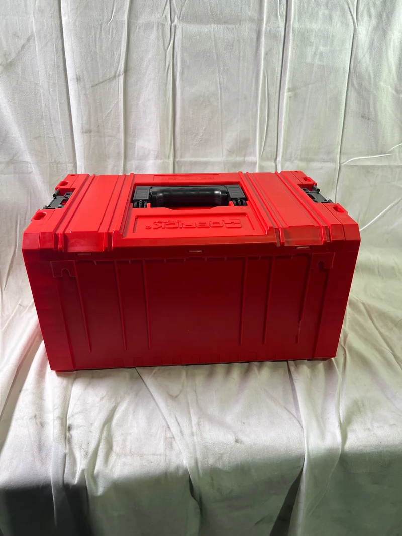 Qbrick System PRO Drawer 3 Toolbox 2.0 Expert RED ULTRA HD Werkzeugkoffer 450 x 310 x 244 mm 13,5 l stapelbar IP54 mit 3 Schubladen - Beschädigt