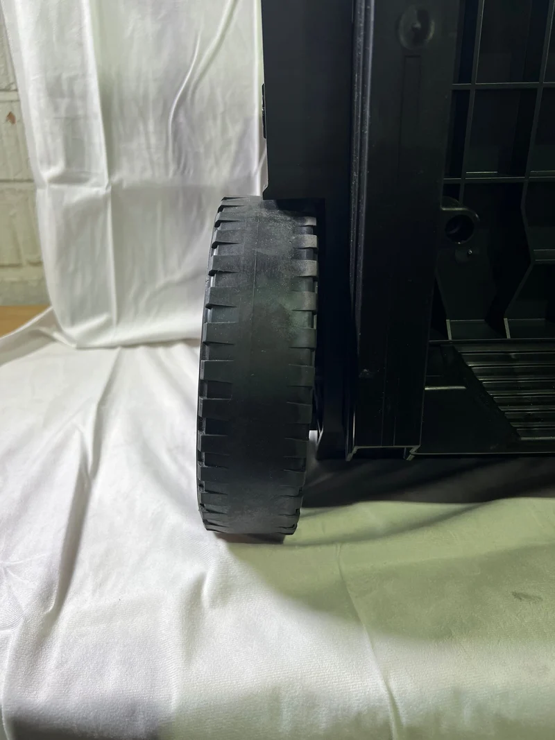 Qbrick System PRO Cart 2.0 Plus Drawer 3 mobile Box auf Rädern 520 x 415 x 660 mm 12 l 2x 4,5 l abnehmbarer Doppelteleskopgriff - Beschädigt