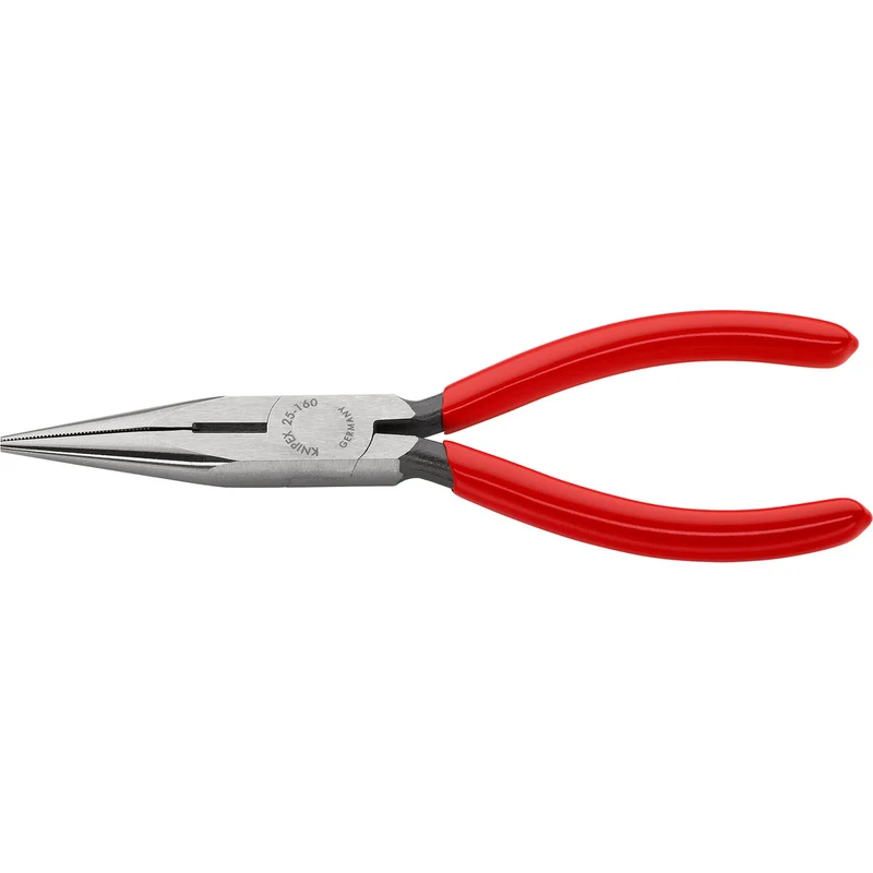 Knipex Flachrundzange mit Schneide / Radiozange