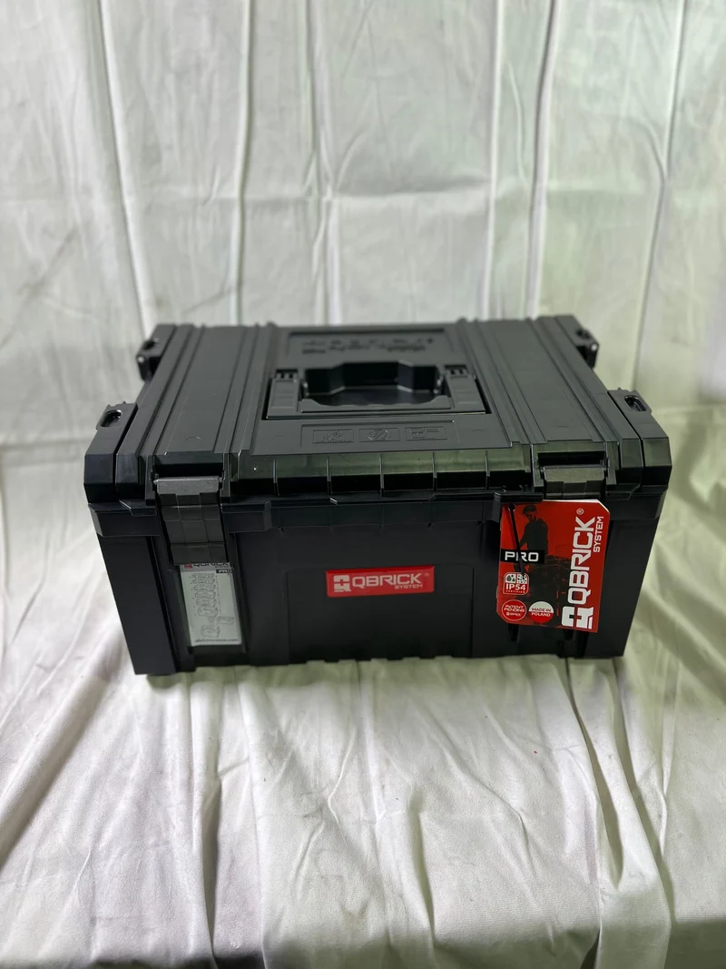 Qbrick System PRO Toolbox stapelbar 450 x 334 x 240 mm 19 l IP54 - alte Version - Unvollständig