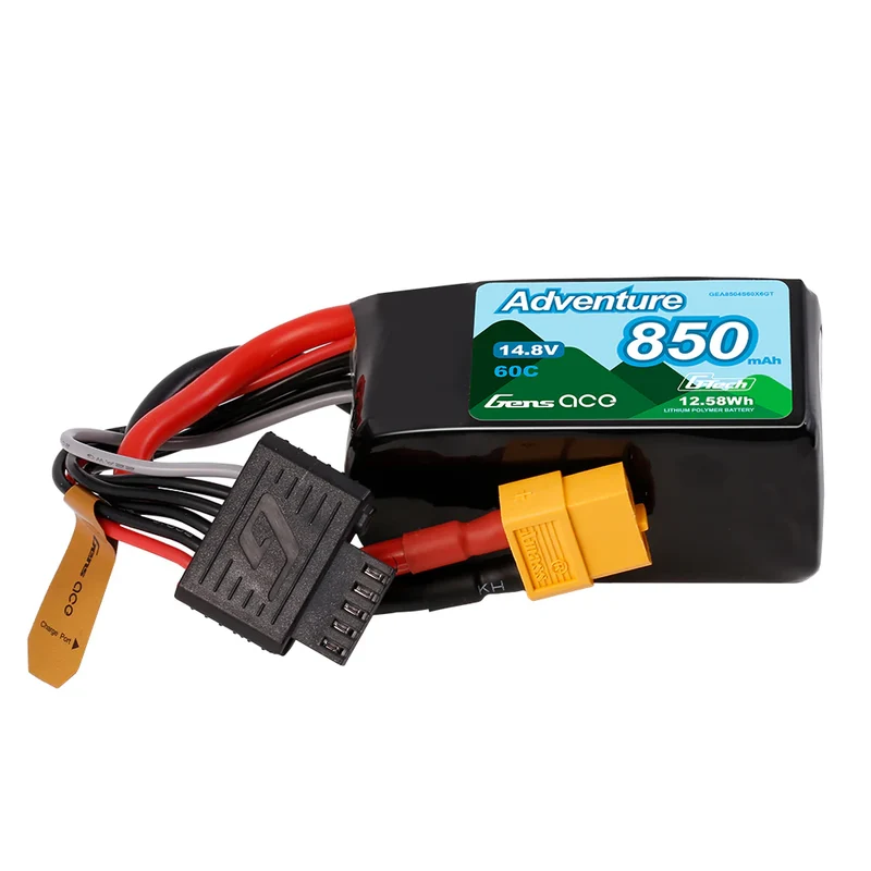 Gens Ace Adventure G-Tech 850 mAh 4S1P 14,8 V 60 C RC-Auto-LiPo-Akku
