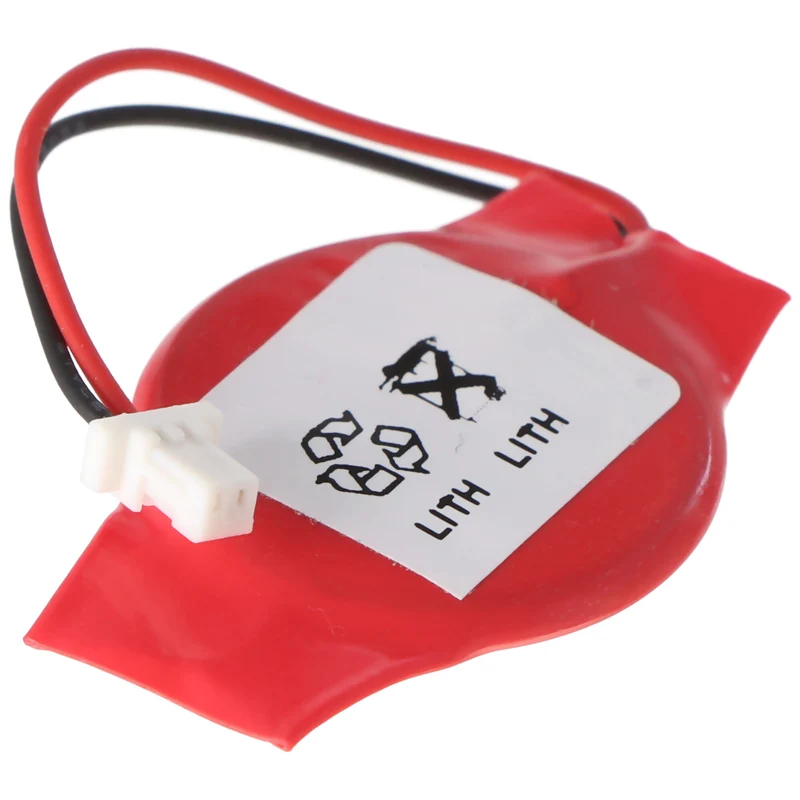 AccuCell CMOS Batterie CR2016 mit Stecker Backup Lithium Batterie