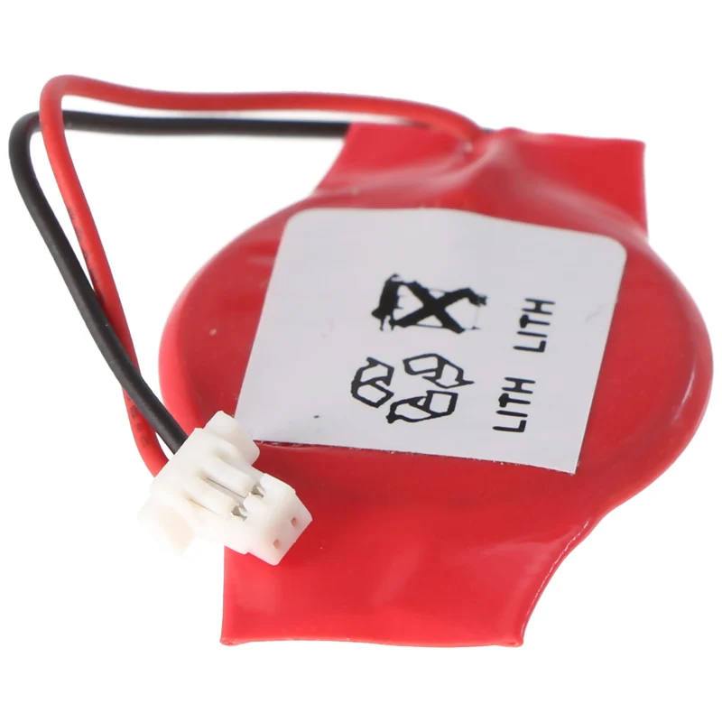 AccuCell CMOS Batterie CR2016 mit Stecker Backup Lithium Batterie