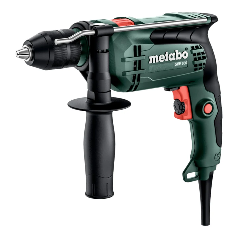 Metabo SB 650 Set Schlagbohrmaschine 650 W 10 Nm + 78 tlg. Zubehör Set ( 600742710 )