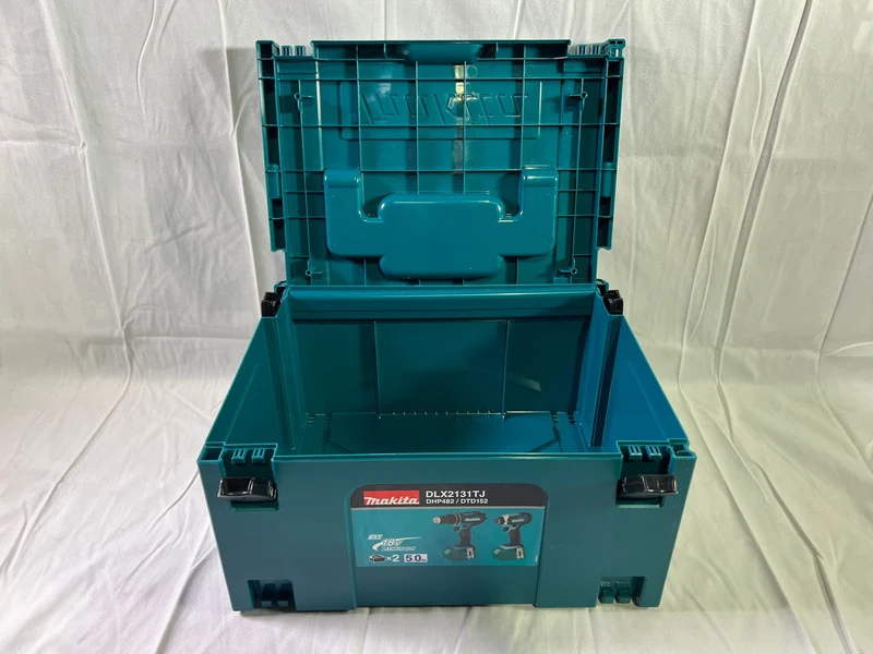 Makita MAKPAC 3 Kunststoffkoffer 395 x 295 x 215 mm - ohne Einlage ( 821551-8 ) - Leicht Gebraucht