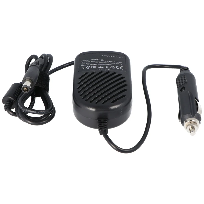 AccuCell KFZ-Ladekabel für viele HP Compaq Laptop mit Stecker 7,4mm x 5,0mm, 18,5v 3,5A