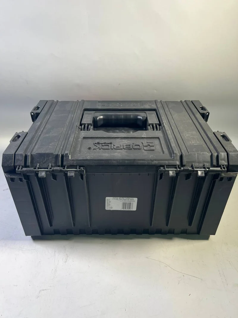 Qbrick System PRO Toolbox 2.0 Werkzeugkoffer 450 x 334 x 240 mm 19 l stapelbar IP54 + 5x TWO Organizer Multi - Beschädigt