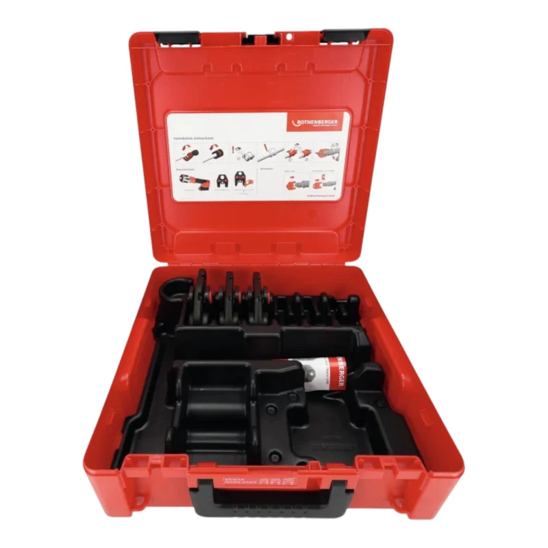Rothenberger ROMAX NANO iJAWs SV 15 - 22 - 28 mm Pressbacken Set 3 tlg. ( 1000004939 ) + Rocase
