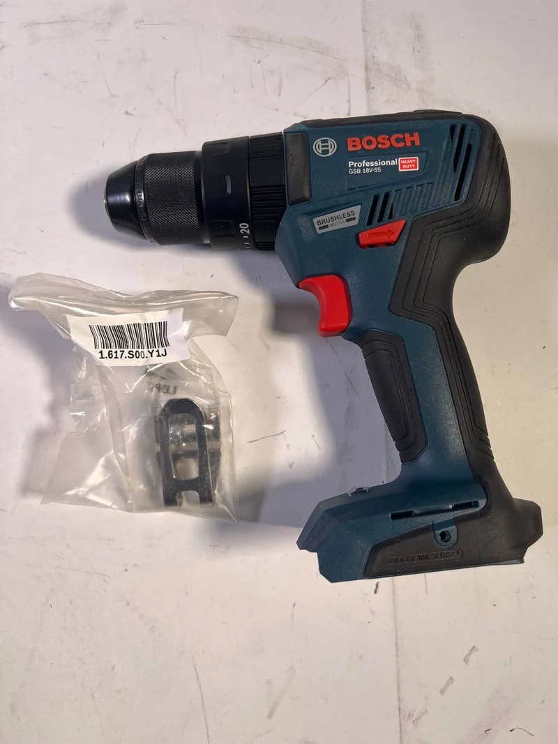 Bosch GSB 18V-55 Professional Akku Schlagbohrschrauber 18 V 55 Nm Brushless ( 06019H5302 ) Solo - ohne Akku, ohne Ladegerät - Reparaturgerät