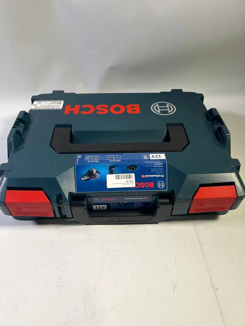 Bosch GWS 12V-76 Professional Akku Winkelschleifer 12 V 76 mm Brushless ( 06019F2003 ) + L-Boxx - ohne Akku, ohne Ladegerät - Leicht Gebraucht
