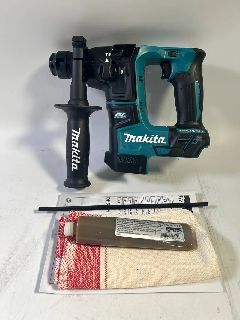 Makita DHR 171 Z Akku Bohrhammer 18 V 1,2 J SDS-Plus Brushless Solo - ohne Akku, ohne Ladegerät - Leicht Gebraucht